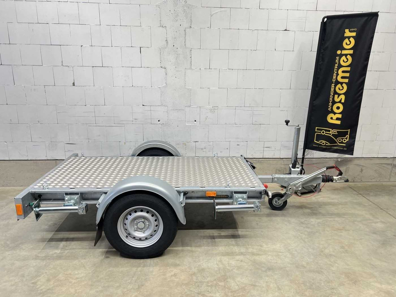 VEZEKO Generator 1-Achser Maschinentransporter - Przyczepa motocyklowa: zdjęcie 2 VEZEKO Generator 1-Achser Maschinentransporter - Przyczepa motocyklowa: zdjęcie 2