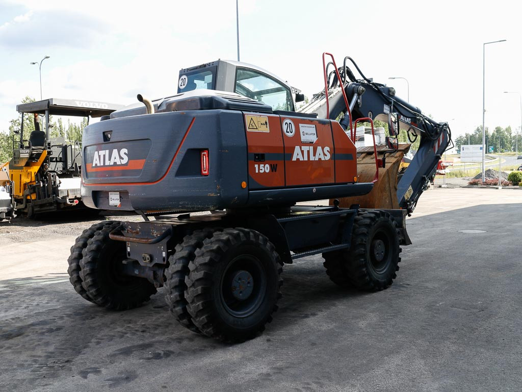 ATLAS 150W - Koparka kołowa: zdjęcie 5 ATLAS 150W - Koparka kołowa: zdjęcie 5