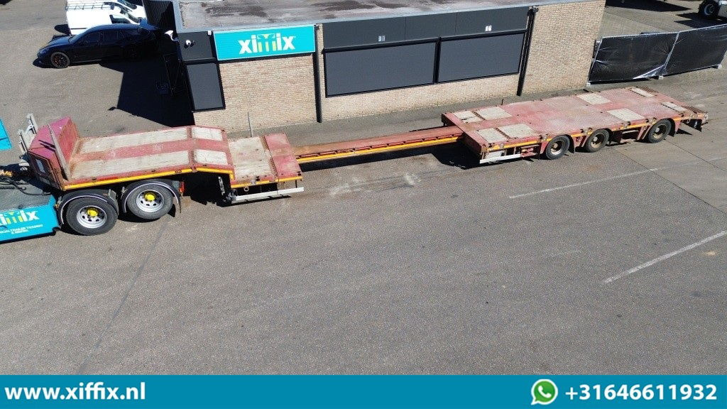 Doll 3-ass. Uitschuifbare Semi dieplader / 1x naloop gestuurd - Naczepa niskopodwoziowa: zdjęcie 1 Doll 3-ass. Uitschuifbare Semi dieplader / 1x naloop gestuurd - Naczepa niskopodwoziowa: zdjęcie 1