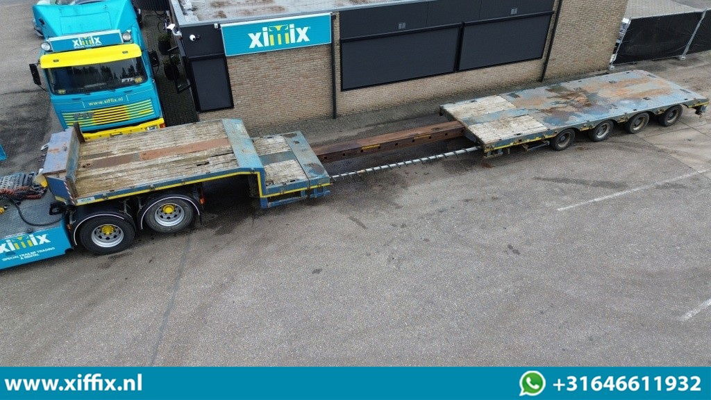 ES-GE 4-ass. Uitschuifbare semi dieplader / 78 cm. Hoog / 2x naloop gestuurd - Naczepa niskopodwoziowa: zdjęcie 1 ES-GE 4-ass. Uitschuifbare semi dieplader / 78 cm. Hoog / 2x naloop gestuurd - Naczepa niskopodwoziowa: zdjęcie 1