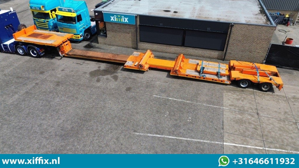 Faymonville 2-ass. Uitschuifbare dieplader met afneembare zwanenhals / 2x gestuurd - Naczepa niskopodwoziowa: zdjęcie 2 Faymonville 2-ass. Uitschuifbare dieplader met afneembare zwanenhals / 2x gestuurd - Naczepa niskopodwoziowa: zdjęcie 2