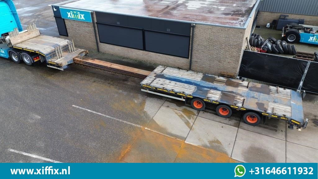 HRD 3-ass. Uitschuifbare Semi dieplader / 1x naloop gestuurd - Naczepa niskopodwoziowa: zdjęcie 2 HRD 3-ass. Uitschuifbare Semi dieplader / 1x naloop gestuurd - Naczepa niskopodwoziowa: zdjęcie 2