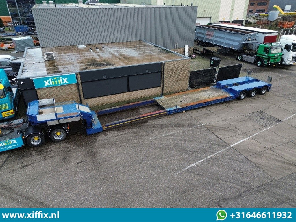 Nooteboom 3-ass. Uitschuifbare dieplader met afneembare nek / 3x gestuurd / 274 cm. Breed - Naczepa niskopodwoziowa: zdjęcie 1 Nooteboom 3-ass. Uitschuifbare dieplader met afneembare nek / 3x gestuurd / 274 cm. Breed - Naczepa niskopodwoziowa: zdjęcie 1