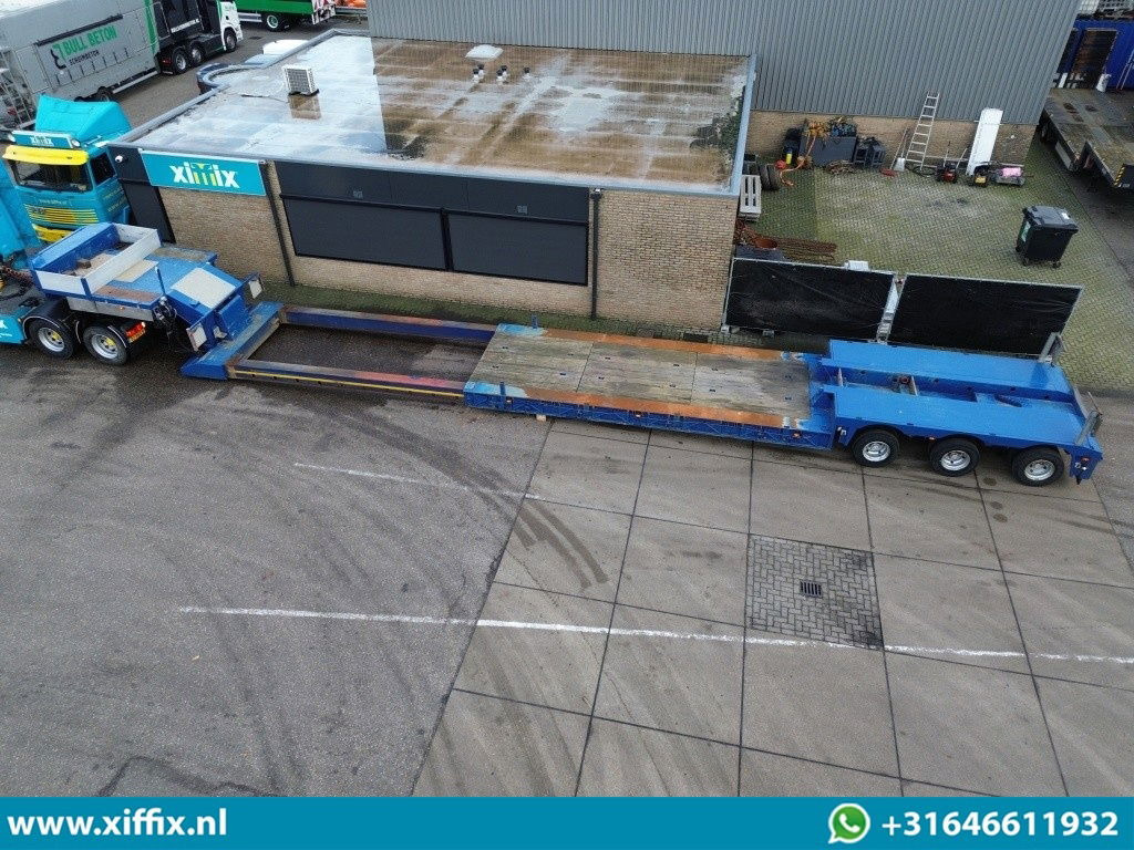 Nooteboom 3-ass. Uitschuifbare dieplader met afneembare nek / 3x gestuurd / 274 cm. Breed - Naczepa niskopodwoziowa: zdjęcie 2 Nooteboom 3-ass. Uitschuifbare dieplader met afneembare nek / 3x gestuurd / 274 cm. Breed - Naczepa niskopodwoziowa: zdjęcie 2