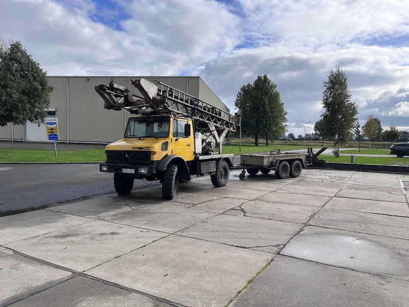 Mercedes-Benz Unimog U1250 Well Drill Brunnenbohr gerat - Wiertnica: zdjęcie 1 Mercedes-Benz Unimog U1250 Well Drill Brunnenbohr gerat - Wiertnica: zdjęcie 1