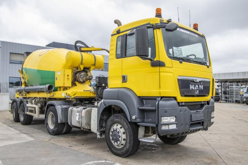 MAN TGS 18.360 BLS 4X4 + SEMI MIXER 10M3 - Betonomieszarka: zdjęcie 2 MAN TGS 18.360 BLS 4X4 + SEMI MIXER 10M3 - Betonomieszarka: zdjęcie 2