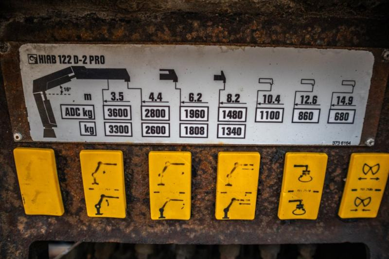 Ciężarówka hakowiec, Samochod ciężarowy z HDS MAN TGX 25.440 LL - HIAB 122 PRO: zdjęcie 8