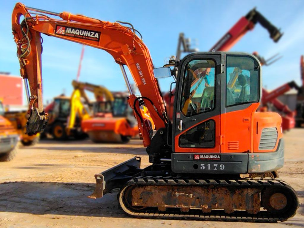 DOOSAN DX85R-3 - Minikoparka: zdjęcie 1 DOOSAN DX85R-3 - Minikoparka: zdjęcie 1