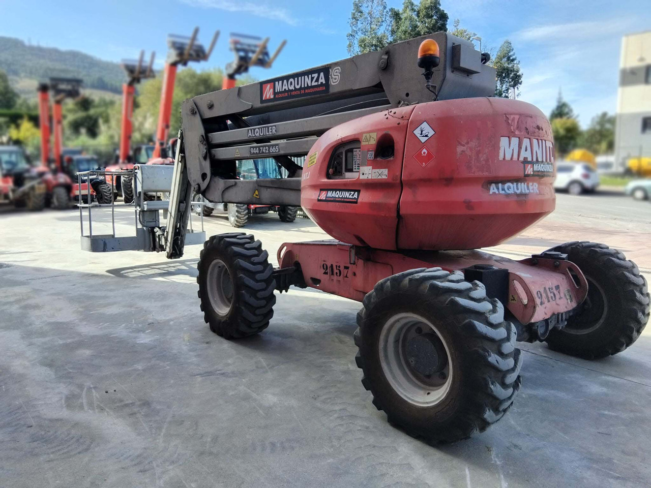 MANITOU 160ATJ EJE OSCILANTE - Podnośnik przegubowy: zdjęcie 2 MANITOU 160ATJ EJE OSCILANTE - Podnośnik przegubowy: zdjęcie 2