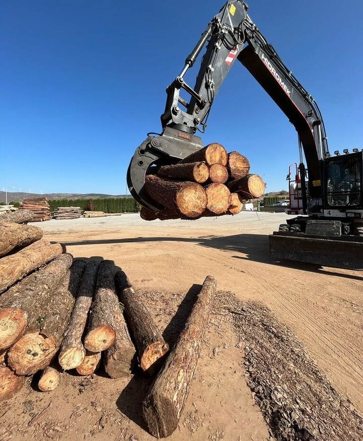 Hyundai R220 Log Grapple - Chwytak: zdjęcie 2 Hyundai R220 Log Grapple - Chwytak: zdjęcie 2