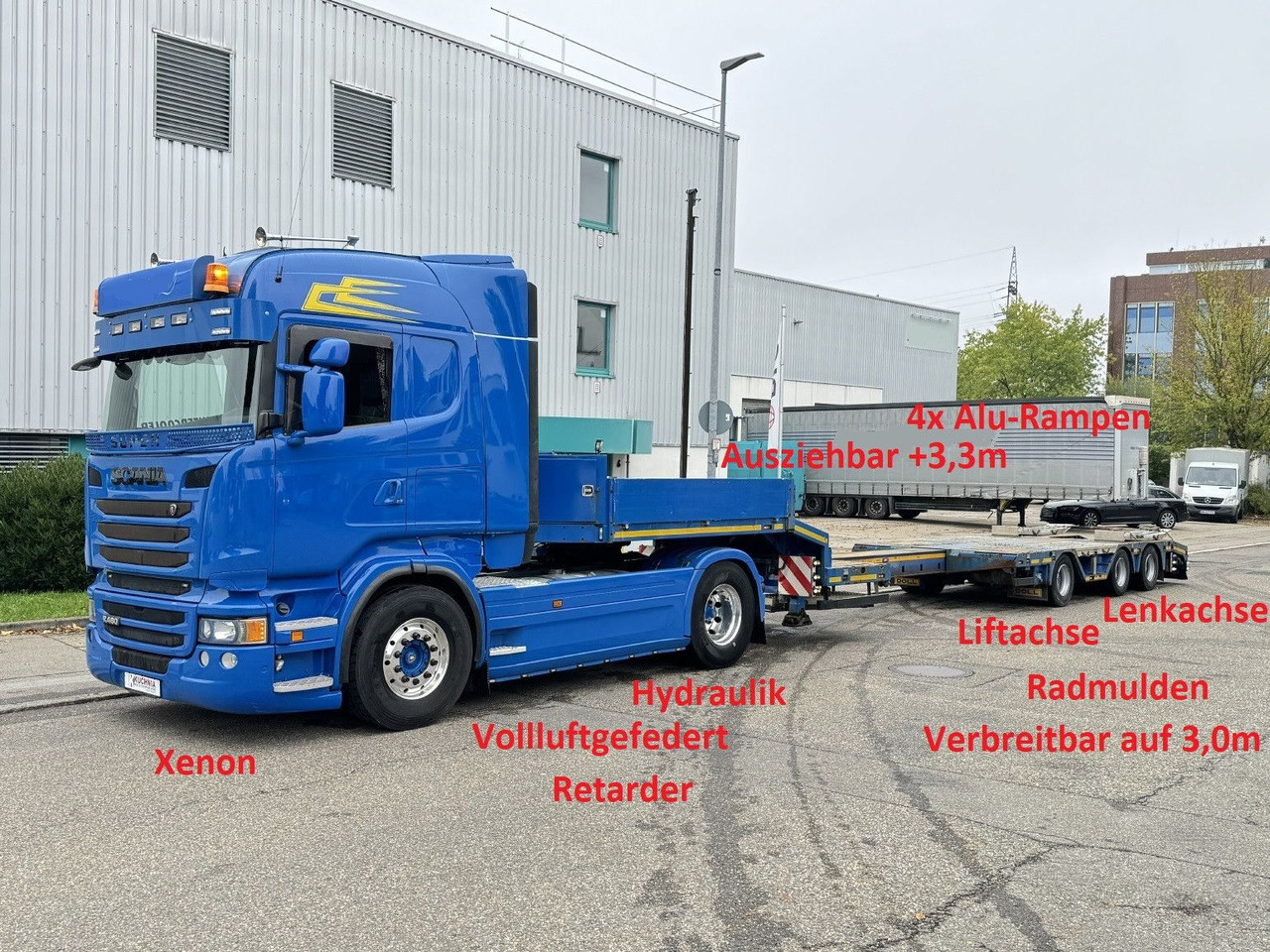 Scania R 480 Retarder Alcoa Schalter TOP Vollluft - Ciągnik siodłowy: zdjęcie 2 Scania R 480 Retarder Alcoa Schalter TOP Vollluft - Ciągnik siodłowy: zdjęcie 2