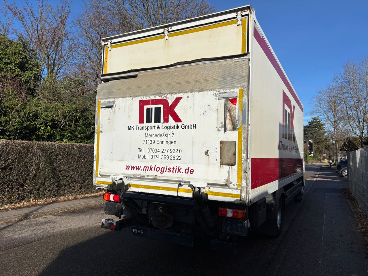 Mercedes-Benz Atego III 1224L, Euro-6, Klima, LBW - Samochód ciężarowy furgon: zdjęcie 4 Mercedes-Benz Atego III 1224L, Euro-6, Klima, LBW - Samochód ciężarowy furgon: zdjęcie 4