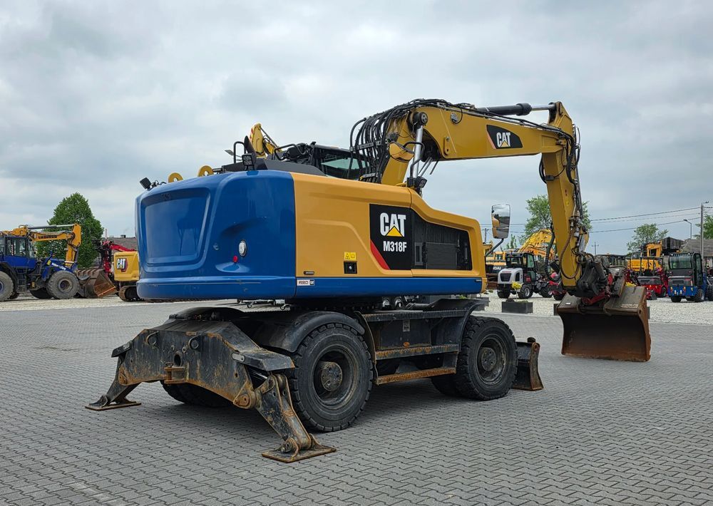Caterpillar M318F, 2018 ROK, PODPORY + PŁUG, ROTOTILT - Koparka kołowa: zdjęcie 5 Caterpillar M318F, 2018 ROK, PODPORY + PŁUG, ROTOTILT - Koparka kołowa: zdjęcie 5