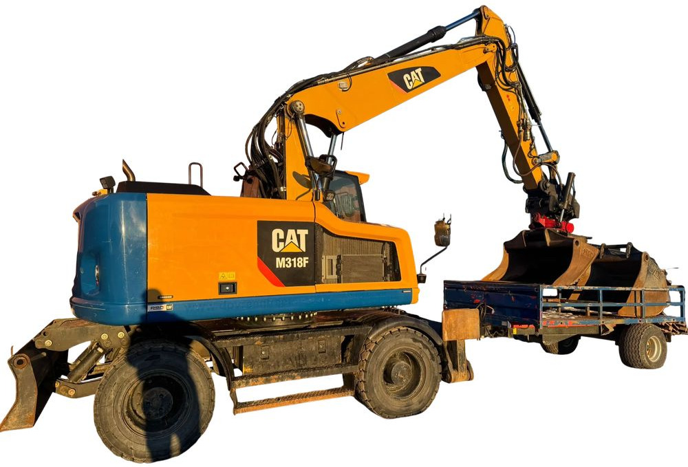 Caterpillar M318F, 2018 ROK, PODPORY + PŁUG, ROTOTILT - Koparka kołowa: zdjęcie 4 Caterpillar M318F, 2018 ROK, PODPORY + PŁUG, ROTOTILT - Koparka kołowa: zdjęcie 4