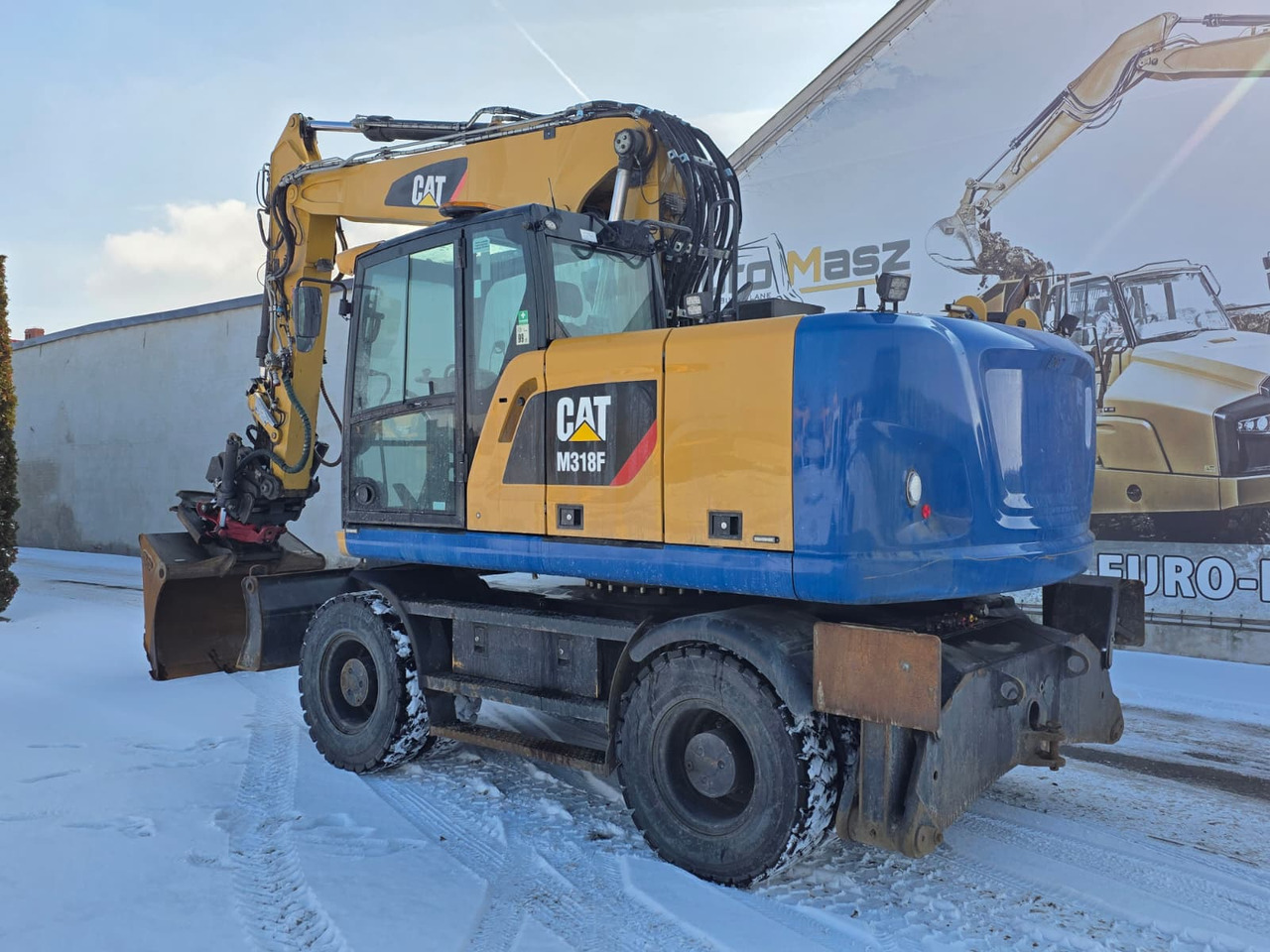 Caterpillar M318F, 2018 ROK, PODPORY + PŁUG, ROTOTILT - Koparka kołowa: zdjęcie 3 Caterpillar M318F, 2018 ROK, PODPORY + PŁUG, ROTOTILT - Koparka kołowa: zdjęcie 3