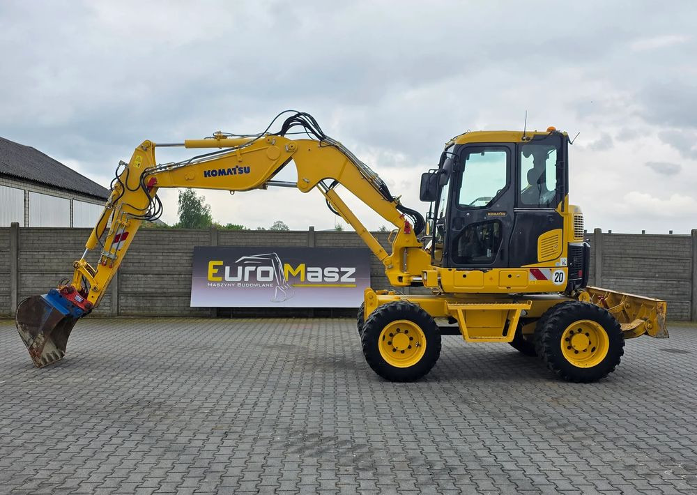 Komatsu PW 98MR-8, 2017 ROK, 5200 MTH, BEZ DPF i ADBLUE - Koparka kołowa: zdjęcie 2 Komatsu PW 98MR-8, 2017 ROK, 5200 MTH, BEZ DPF i ADBLUE - Koparka kołowa: zdjęcie 2