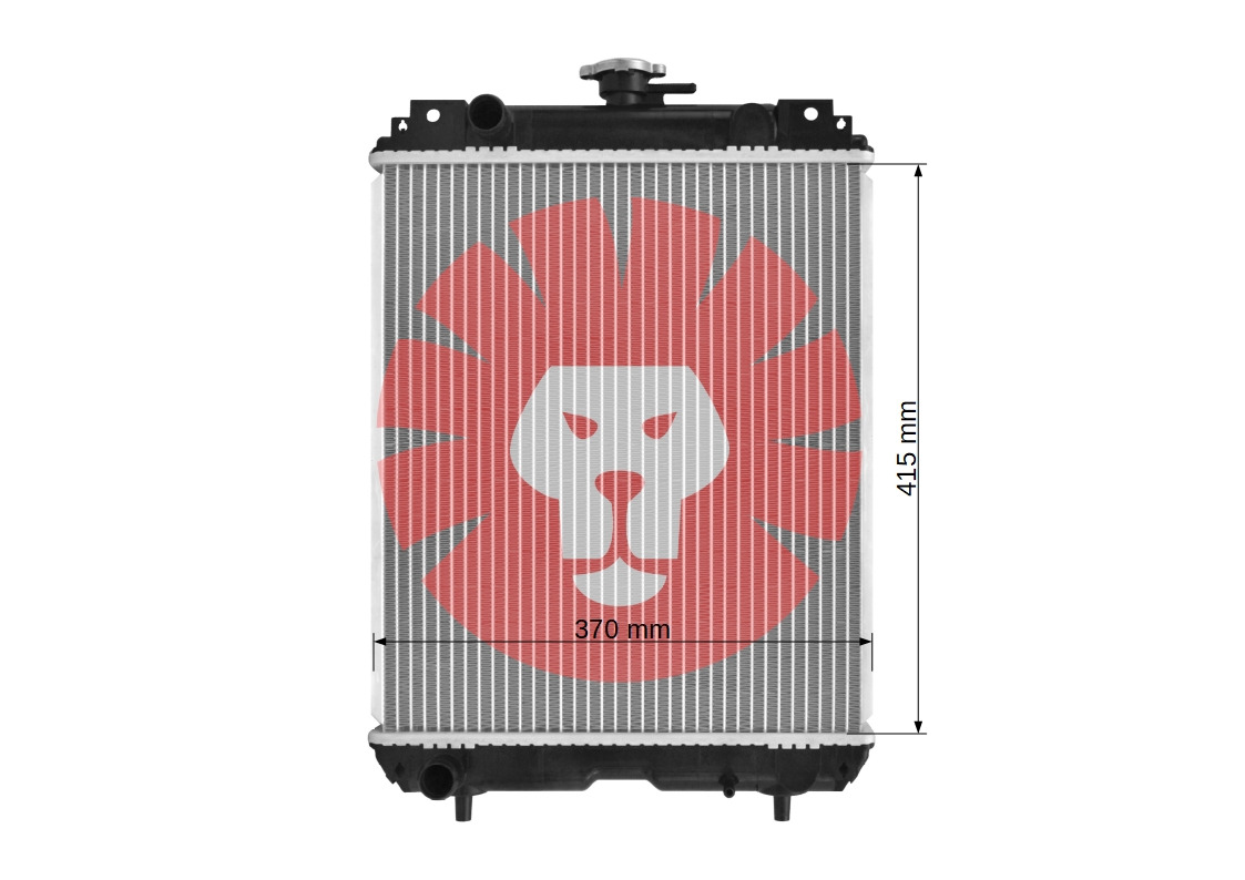 CASE CX15B CX17B CX18B - Chłodnica do Minikoparek: zdjęcie 3 CASE CX15B CX17B CX18B - Chłodnica do Minikoparek: zdjęcie 3