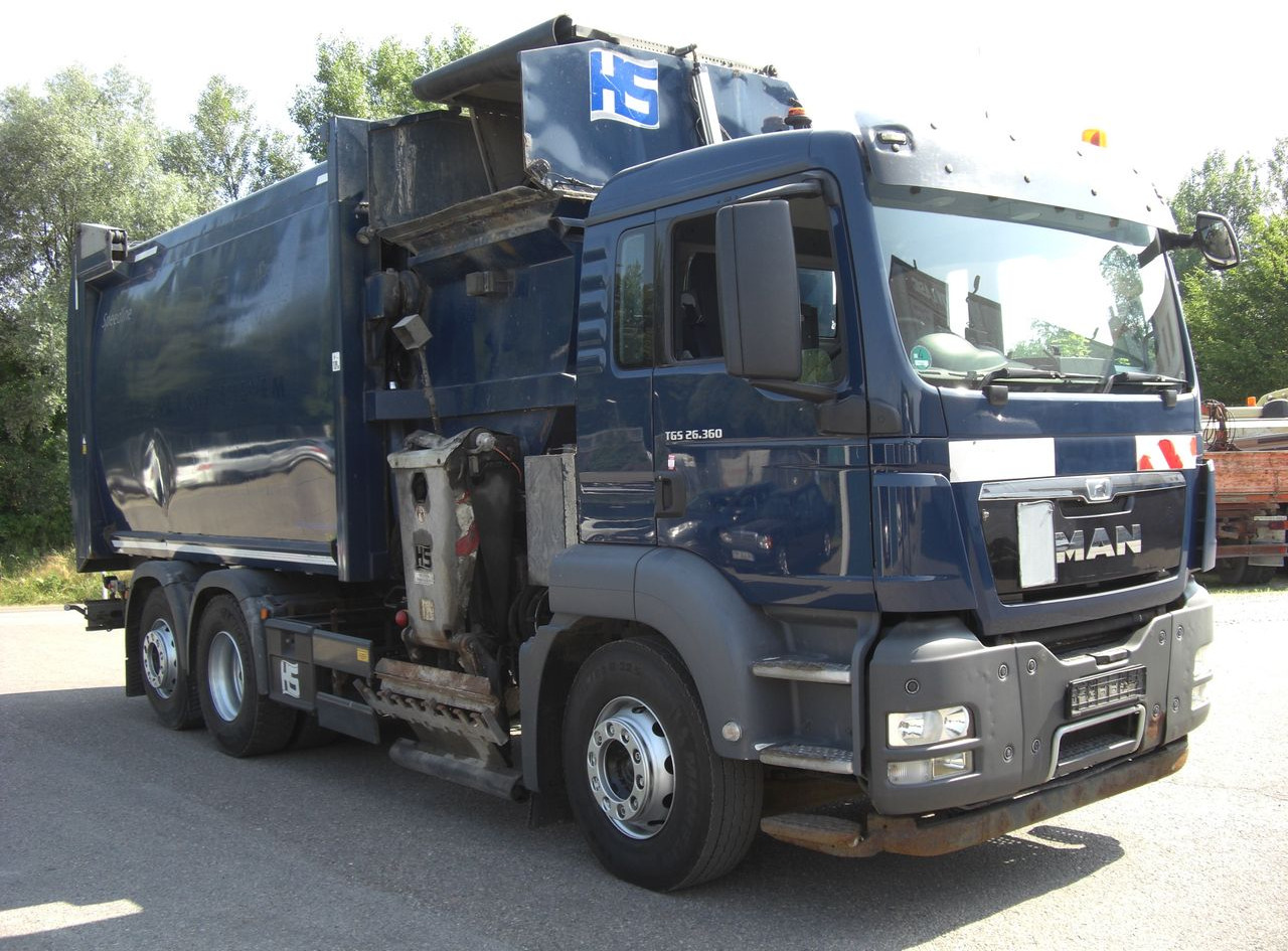 MAN 26360FNLL / SEITENLADER - Śmieciarka: zdjęcie 2 MAN 26360FNLL / SEITENLADER - Śmieciarka: zdjęcie 2