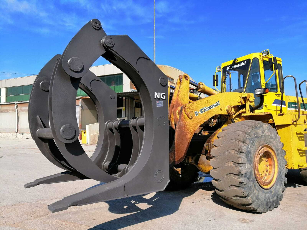 LOADER LOG GRAPPLE - TIMBER GRAPPLE - Chwytak do Ładowarek: zdjęcie 1 LOADER LOG GRAPPLE - TIMBER GRAPPLE - Chwytak do Ładowarek: zdjęcie 1