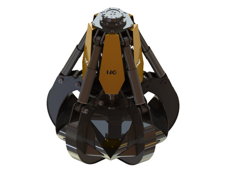 Nowy Chwytak do Koparek SENNEBOGEN SCRAP POLYP GRAPPLE: zdjęcie 11