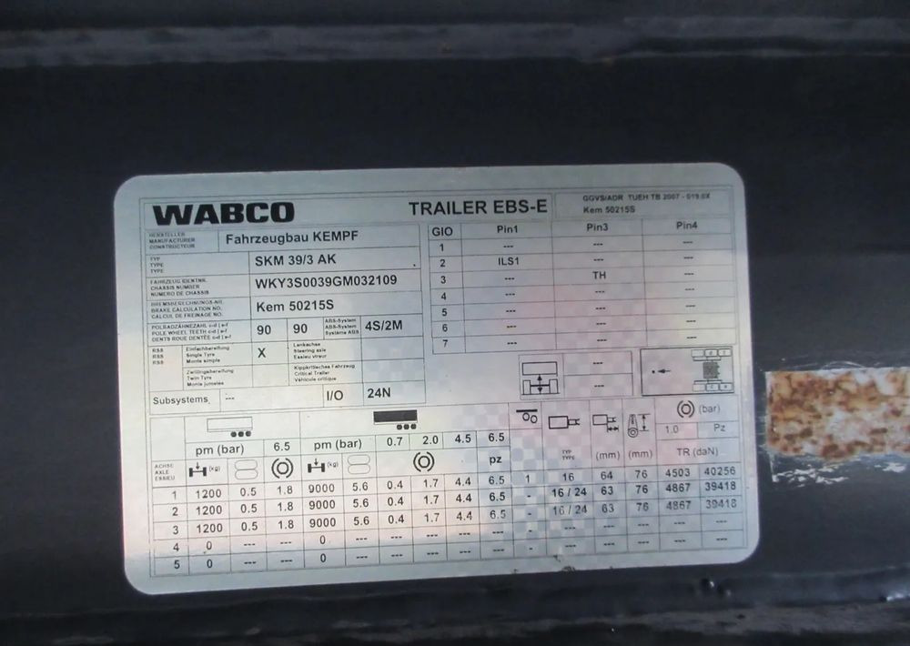 Kempf Wywrotka - Naczepa wywrotka: zdjęcie 4 Kempf Wywrotka - Naczepa wywrotka: zdjęcie 4