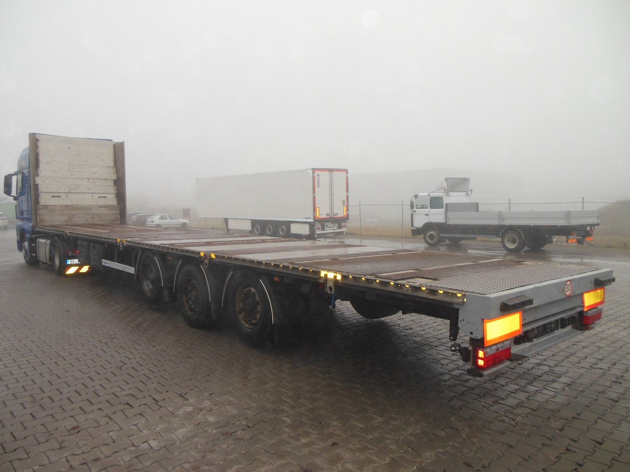 Panav NP036, LOWDECK, 2 LIFTACHSE, CONTAINER TWISTLOCK - Naczepa platforma/ Burtowa: zdjęcie 4 Panav NP036, LOWDECK, 2 LIFTACHSE, CONTAINER TWISTLOCK - Naczepa platforma/ Burtowa: zdjęcie 4