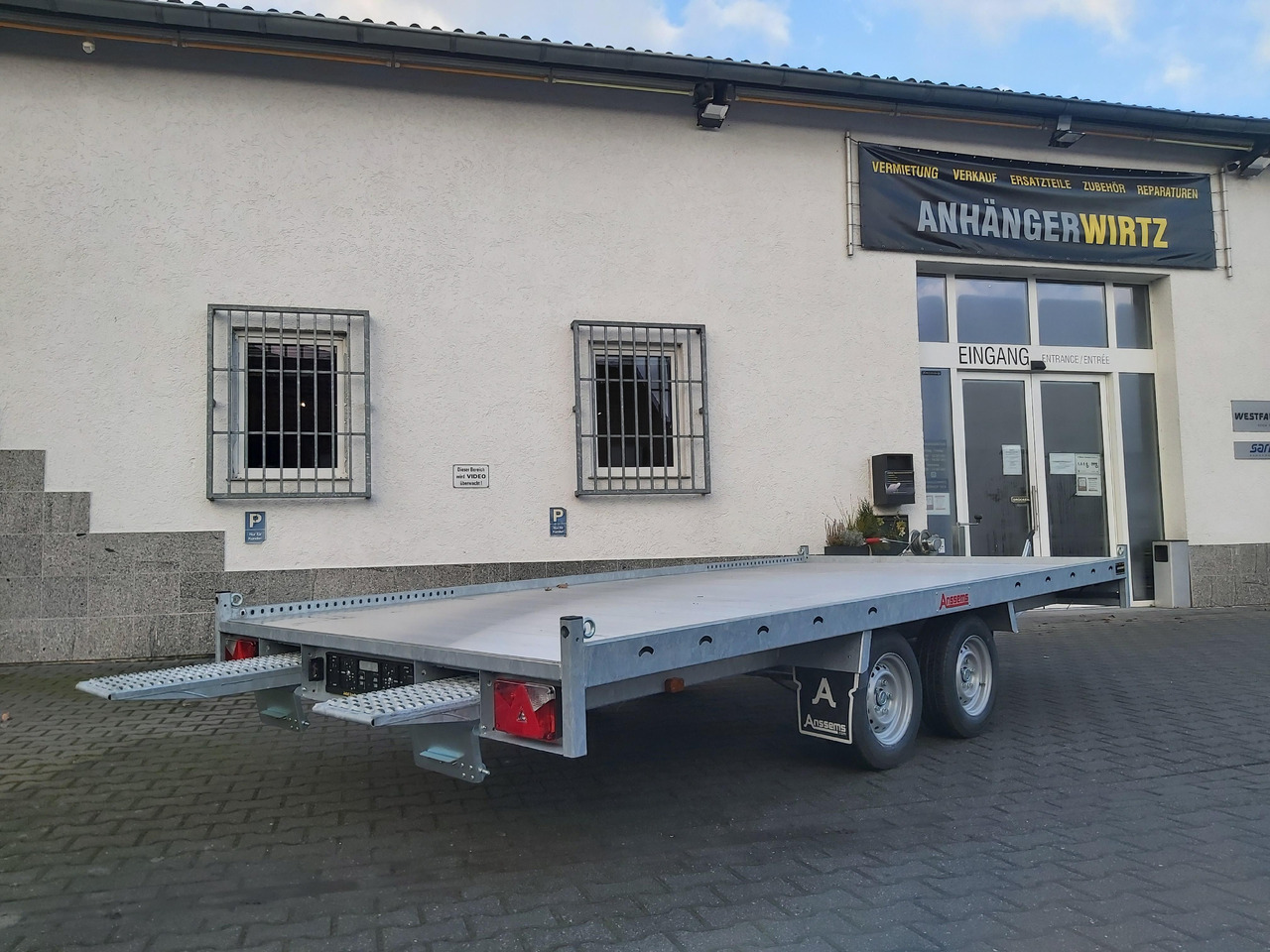 Anssems MSX 3000 Multitransporter 405x200cm Aluboden 3000kg Aktion bei Onlinekauf - Przyczepa platforma/ Skrzyniowa: zdjęcie 4 Anssems MSX 3000 Multitransporter 405x200cm Aluboden 3000kg Aktion bei Onlinekauf - Przyczepa platforma/ Skrzyniowa: zdjęcie 4