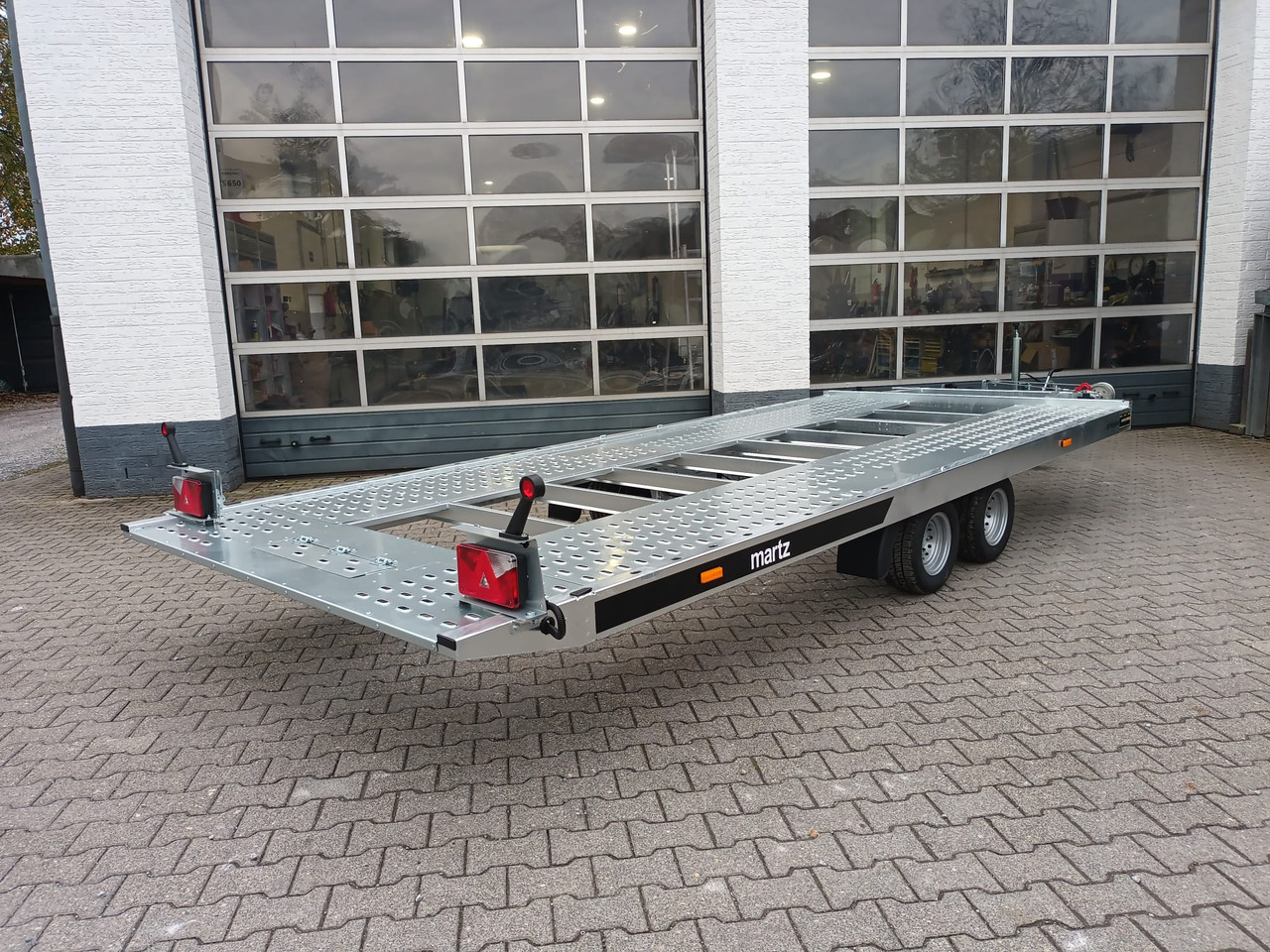 Martz Cartrailer GT KIPP 480/2 3T 480x205cm Profi Lohr Stahl Winde 10" 3000kg 100km/H - Przyczepa do przewozu samochodów: zdjęcie 2 Martz Cartrailer GT KIPP 480/2 3T 480x205cm Profi Lohr Stahl Winde 10" 3000kg 100km/H - Przyczepa do przewozu samochodów: zdjęcie 2