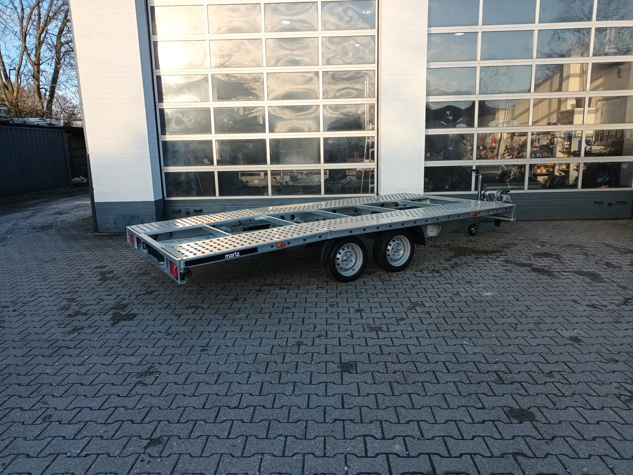Martz GT UNIDECK PLUS 450/2 S 2,7T Lohr Stahl Fahrschienen Winde 13" 2700kg - Przyczepa do przewozu samochodów: zdjęcie 5 Martz GT UNIDECK PLUS 450/2 S 2,7T Lohr Stahl Fahrschienen Winde 13" 2700kg - Przyczepa do przewozu samochodów: zdjęcie 5