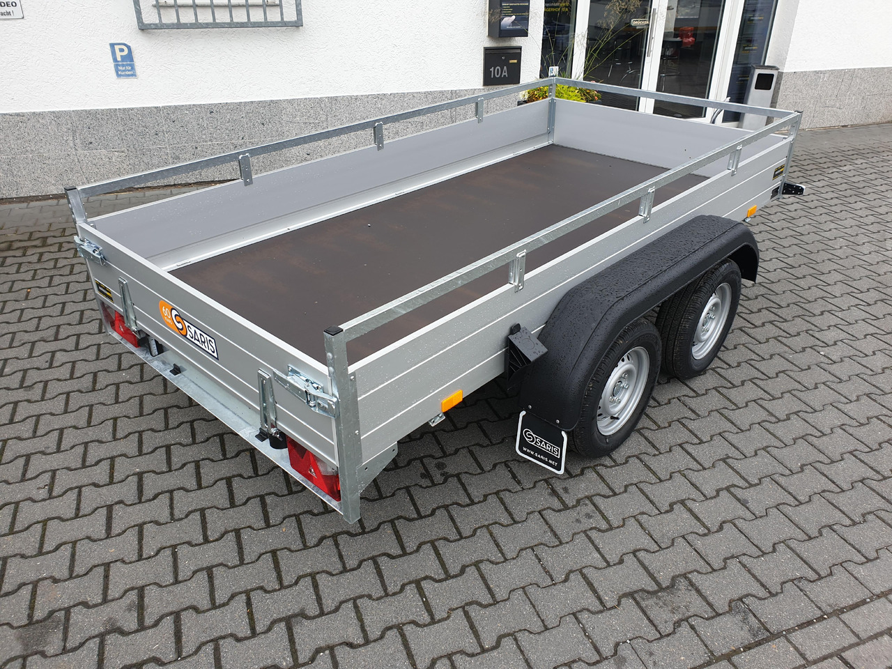 Saris Anhänger FW2000 McAlu Pro MP 305x153x45cm (M) 2000kg - Przyczepa platforma/ Skrzyniowa: zdjęcie 3 Saris Anhänger FW2000 McAlu Pro MP 305x153x45cm (M) 2000kg - Przyczepa platforma/ Skrzyniowa: zdjęcie 3