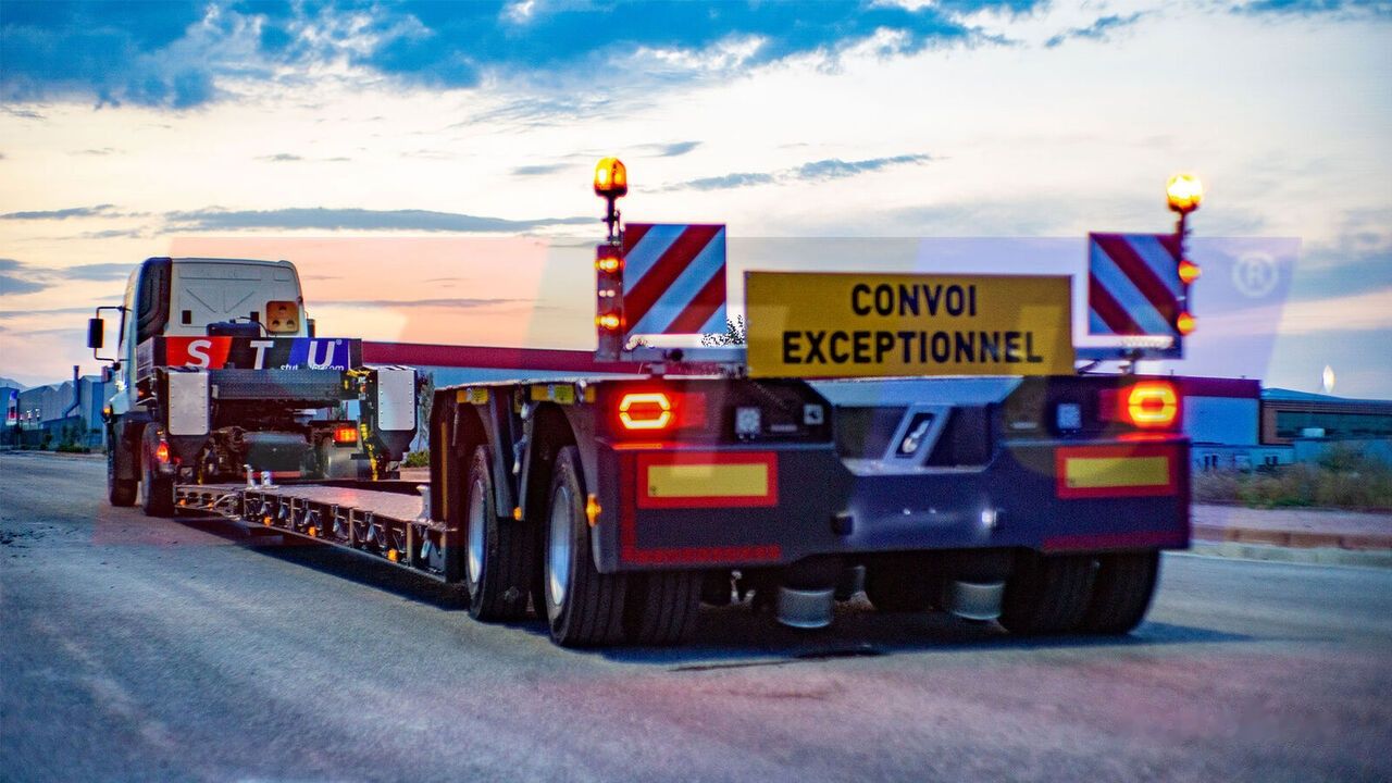 Nowy Naczepa niskopodwoziowa STU 2 Axle Extendable Low Loader: zdjęcie 9