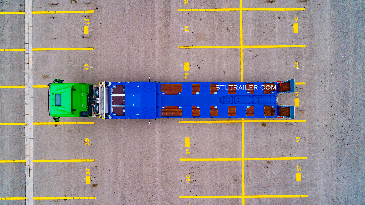 STU 5 Axle Hydraulic Steering Extendable Low Laoder - Naczepa niskopodwoziowa: zdjęcie 3 STU 5 Axle Hydraulic Steering Extendable Low Laoder - Naczepa niskopodwoziowa: zdjęcie 3