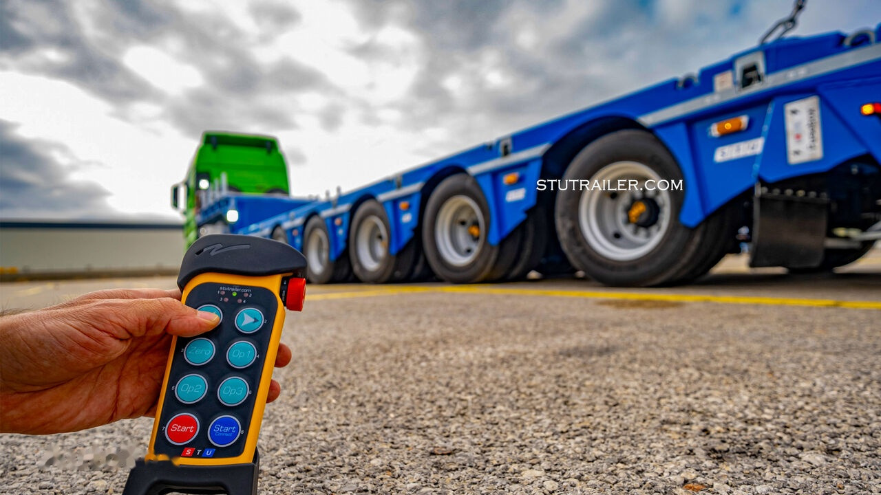 STU 5 Axle Hydraulic Steering Extendable Low Laoder - Naczepa niskopodwoziowa: zdjęcie 2 STU 5 Axle Hydraulic Steering Extendable Low Laoder - Naczepa niskopodwoziowa: zdjęcie 2