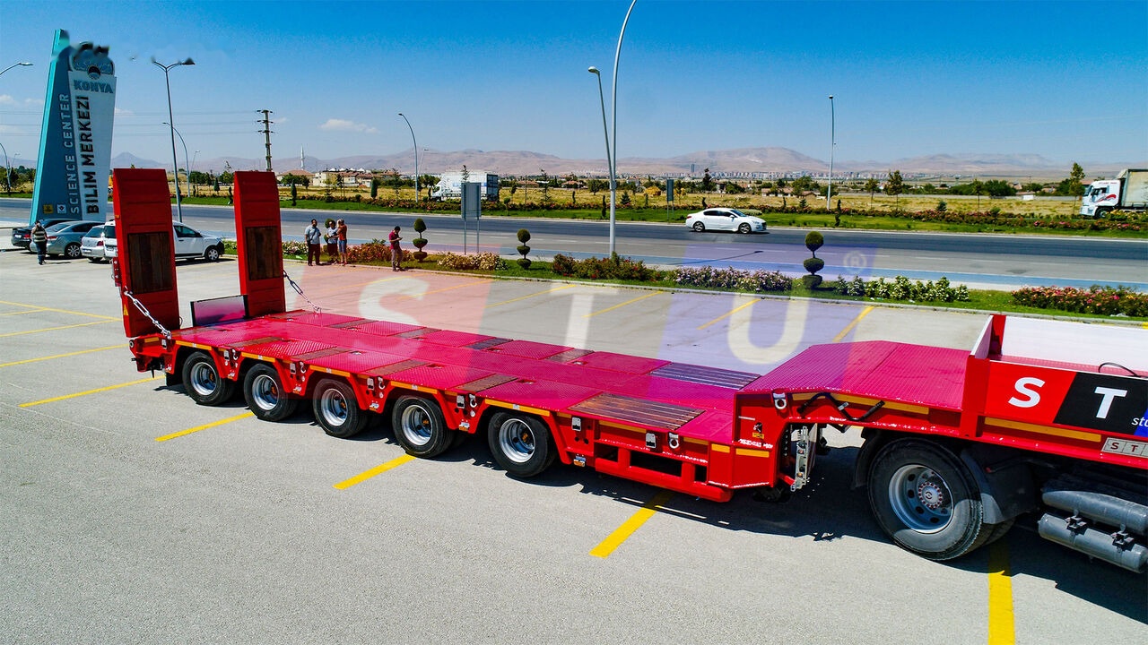 Nowy Naczepa niskopodwoziowa STU 5 Axle Lowbed / Extendable: zdjęcie 11 Nowy Naczepa niskopodwoziowa STU 5 Axle Lowbed / Extendable: zdjęcie 11