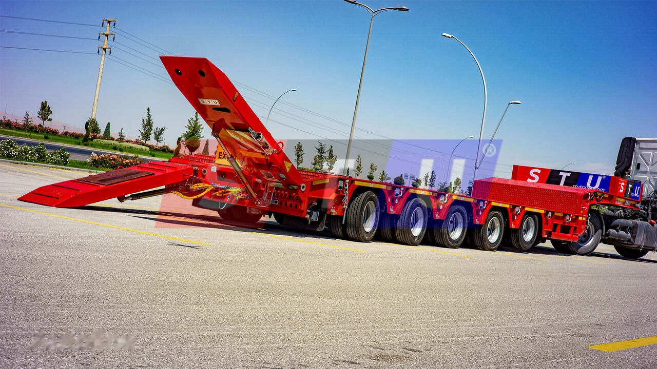 Nowy Naczepa niskopodwoziowa STU 5 Axle Lowbed / Extendable: zdjęcie 15 Nowy Naczepa niskopodwoziowa STU 5 Axle Lowbed / Extendable: zdjęcie 15