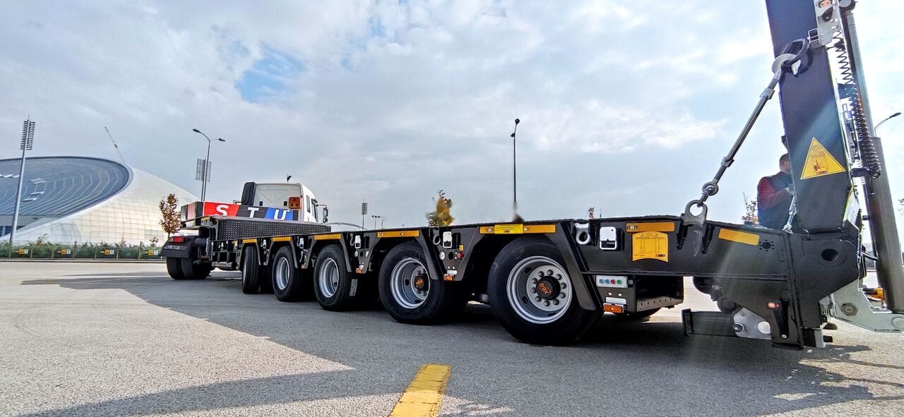 Nowy Naczepa niskopodwoziowa STU 5 Axle Lowbed / Extendable: zdjęcie 6 Nowy Naczepa niskopodwoziowa STU 5 Axle Lowbed / Extendable: zdjęcie 6