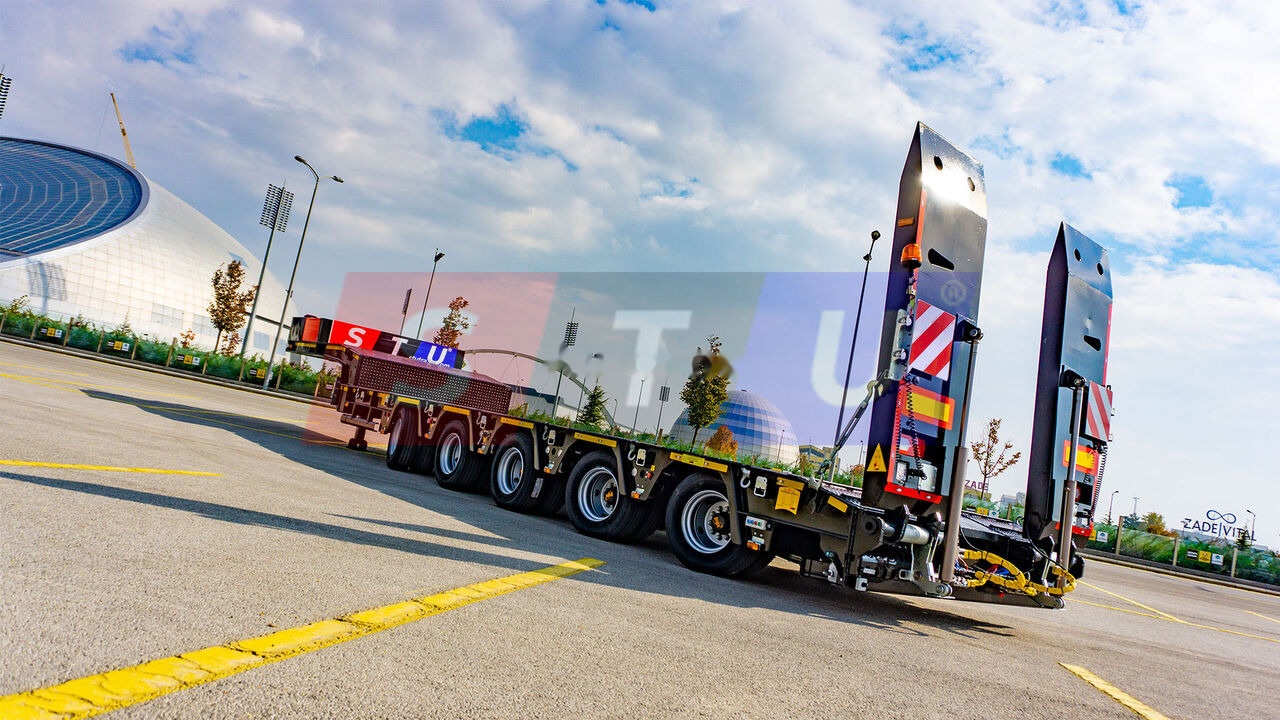 Nowy Naczepa niskopodwoziowa STU 5 Axle Lowbed / Extendable: zdjęcie 13 Nowy Naczepa niskopodwoziowa STU 5 Axle Lowbed / Extendable: zdjęcie 13