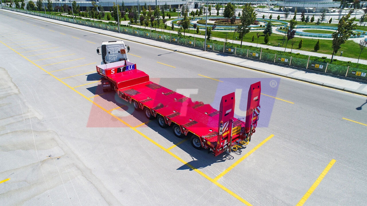 Nowy Naczepa niskopodwoziowa STU 5 Axle Lowbed / Extendable: zdjęcie 7 Nowy Naczepa niskopodwoziowa STU 5 Axle Lowbed / Extendable: zdjęcie 7