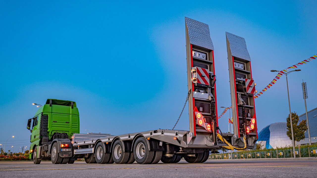 Nowy Przyczepa niskopodwoziowa dla transportowania ciężkiego sprzętu STU Drawbar Trailer - Center Axle: zdjęcie 24