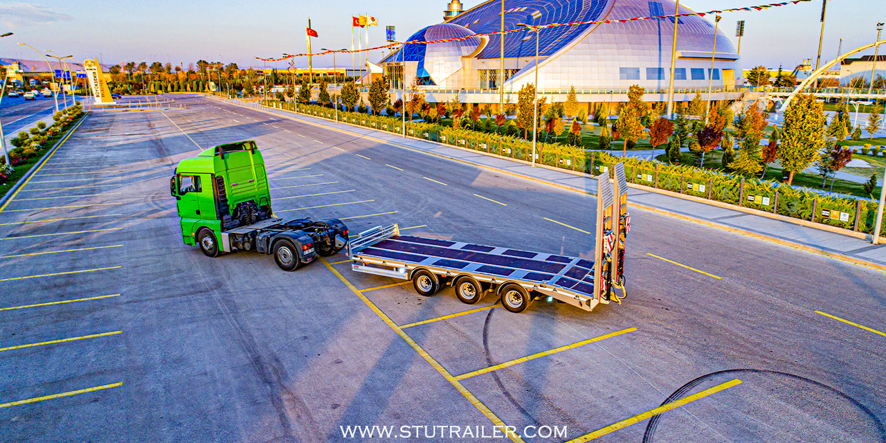 Nowy Przyczepa niskopodwoziowa dla transportowania ciężkiego sprzętu STU Drawbar Trailer - Center Axle: zdjęcie 22