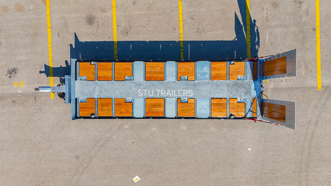 Nowy Przyczepa niskopodwoziowa dla transportowania ciężkiego sprzętu STU Drawbar Trailer - Center Axle: zdjęcie 8