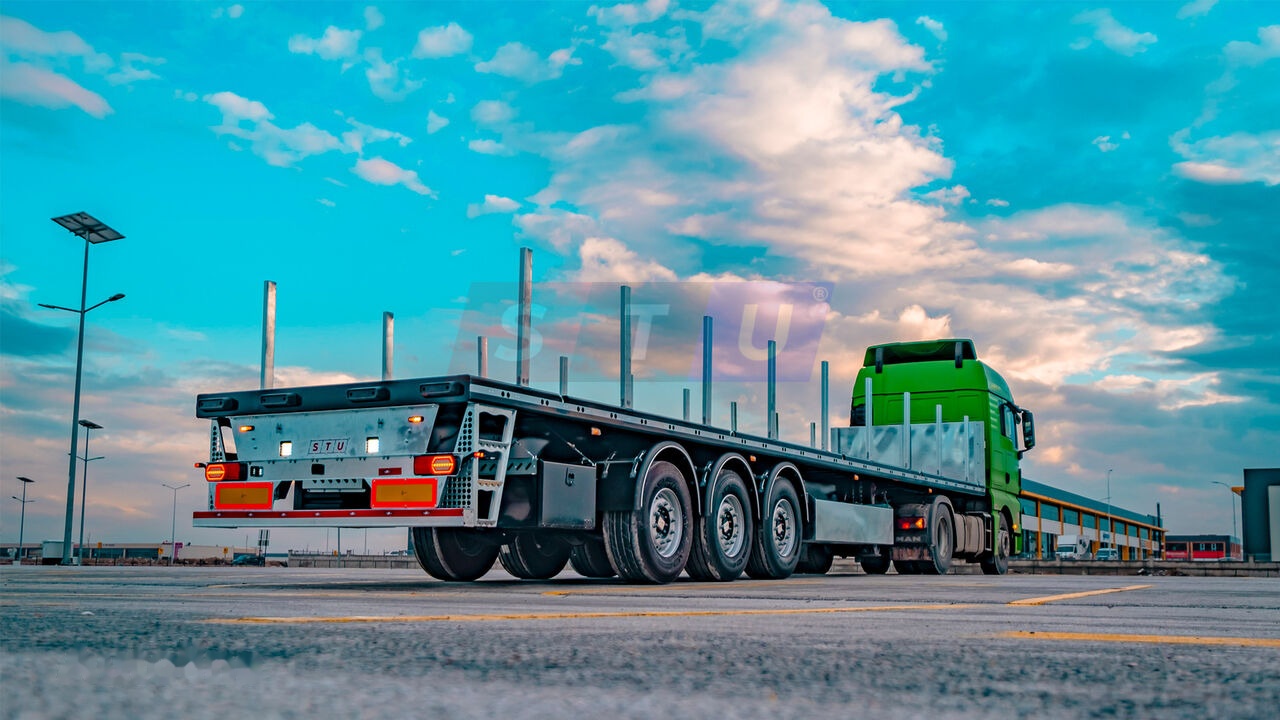 STU PLATFORM TRAILER / REMORQUE PLATEAU - Naczepa platforma/ Burtowa: zdjęcie 2 STU PLATFORM TRAILER / REMORQUE PLATEAU - Naczepa platforma/ Burtowa: zdjęcie 2