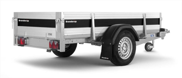 Brenderup Tieflader 2260AUB750 Alu, 0,75 to. 2580x1280x400mm - Przyczepa samochodowa: zdjęcie 4 Brenderup Tieflader 2260AUB750 Alu, 0,75 to. 2580x1280x400mm - Przyczepa samochodowa: zdjęcie 4
