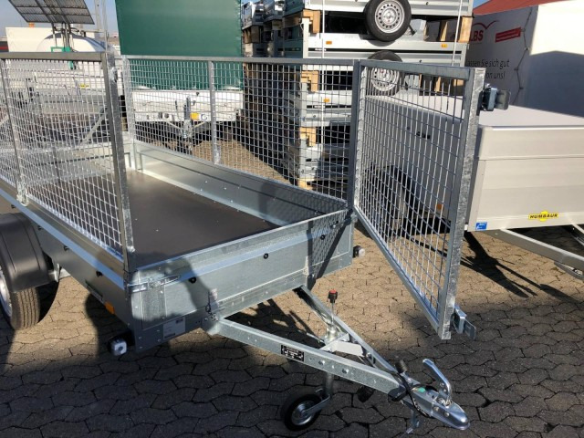 Brenderup Tieflader 2270SUB750 Stahl, 0,75 to. 2700x1300x270mm mit Laubgitter 80 cm - Przyczepa samochodowa: zdjęcie 3 Brenderup Tieflader 2270SUB750 Stahl, 0,75 to. 2700x1300x270mm mit Laubgitter 80 cm - Przyczepa samochodowa: zdjęcie 3