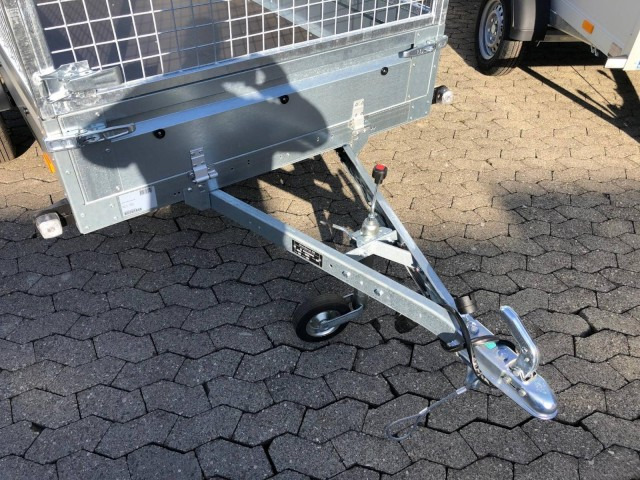 Brenderup Tieflader 2270SUB750 Stahl, 0,75 to. 2700x1300x270mm mit Laubgitter 80 cm - Przyczepa samochodowa: zdjęcie 2 Brenderup Tieflader 2270SUB750 Stahl, 0,75 to. 2700x1300x270mm mit Laubgitter 80 cm - Przyczepa samochodowa: zdjęcie 2