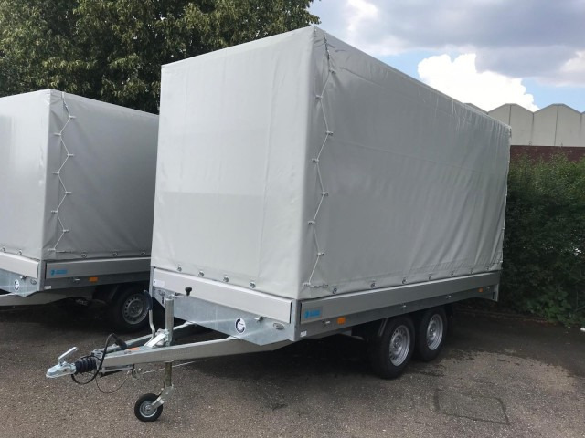 Hapert Azure H-2 Hochlader mit Hochplane 200 cm Lichte Höhe, mit Schiebeplane, 4050 x 1800 x 300 mm, ZG 2,7 to. - Przyczepa samochodowa: zdjęcie 1 Hapert Azure H-2 Hochlader mit Hochplane 200 cm Lichte Höhe, mit Schiebeplane, 4050 x 1800 x 300 mm, ZG 2,7 to. - Przyczepa samochodowa: zdjęcie 1