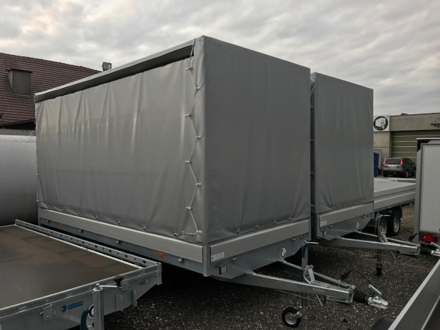 Hapert Azure H-2 Hochlader mit Hochplane 200 cm Lichte Höhe, mit Schiebeplane, 4050 x 1800 x 300 mm, ZG 2,7 to. - Przyczepa samochodowa: zdjęcie 2 Hapert Azure H-2 Hochlader mit Hochplane 200 cm Lichte Höhe, mit Schiebeplane, 4050 x 1800 x 300 mm, ZG 2,7 to. - Przyczepa samochodowa: zdjęcie 2