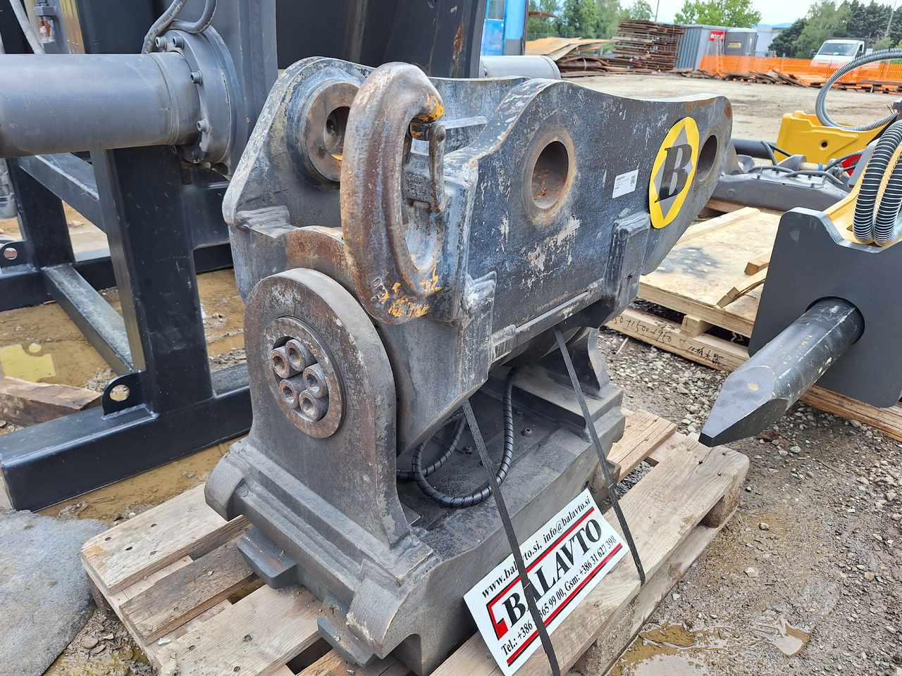 Powertilt Lehnhoff MS21 for 18-25 ton excavators - Tiltrotator do Koparek: zdjęcie 2 Powertilt Lehnhoff MS21 for 18-25 ton excavators - Tiltrotator do Koparek: zdjęcie 2