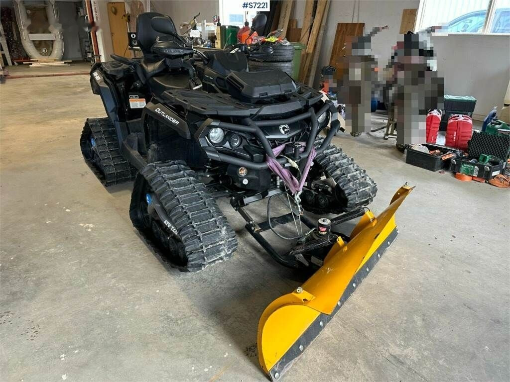 Quad Can-Am Outlander 1000 Max XTP with track kit, plow and sa: zdjęcie 1