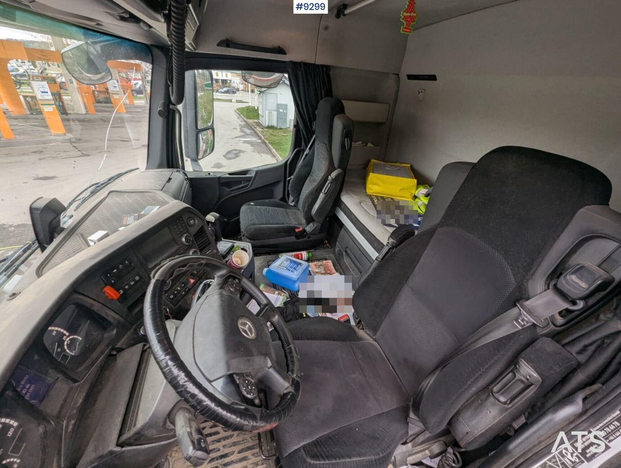 Ciągnik siodłowy Tractor Unit Mercedes-Benz Arocs 3351 6x4 with tipper trailer: zdjęcie 6